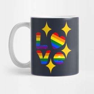 Rainbow love Mug